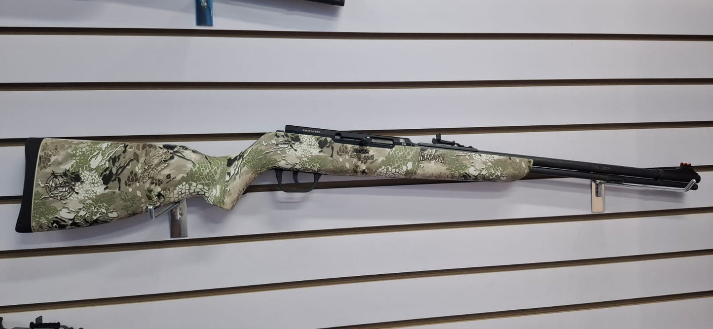RIFLE MEDOZA ZAFARI CAL. 22LR BARILLA 17 TIROS