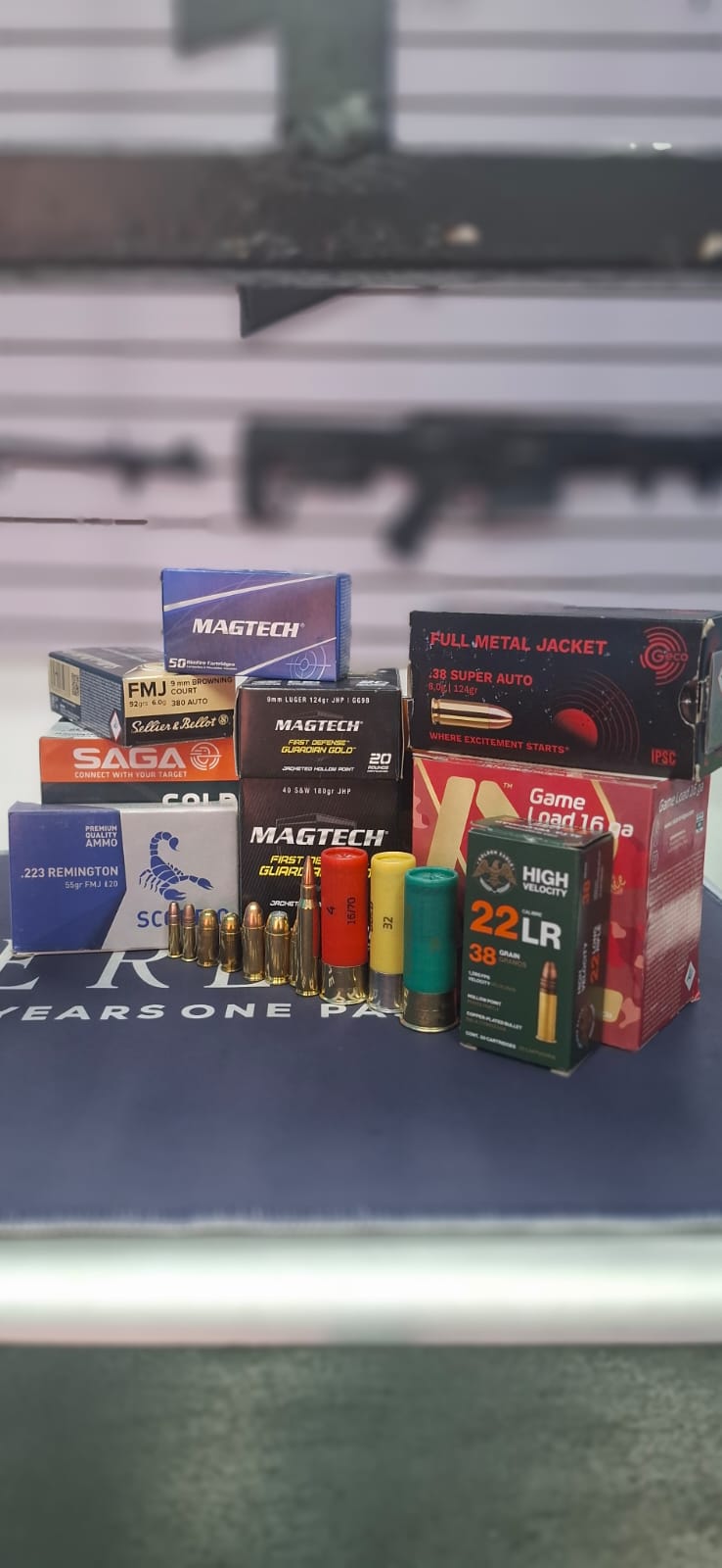 Munición de todo tipo