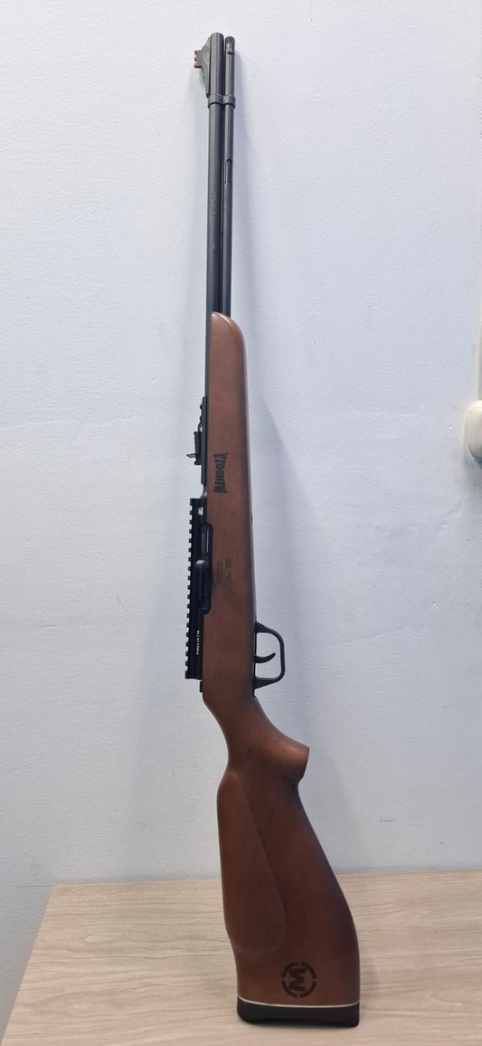 RIFLE DE MADERA MENDOZA RM .22LR DE BARILLA 17Tiros