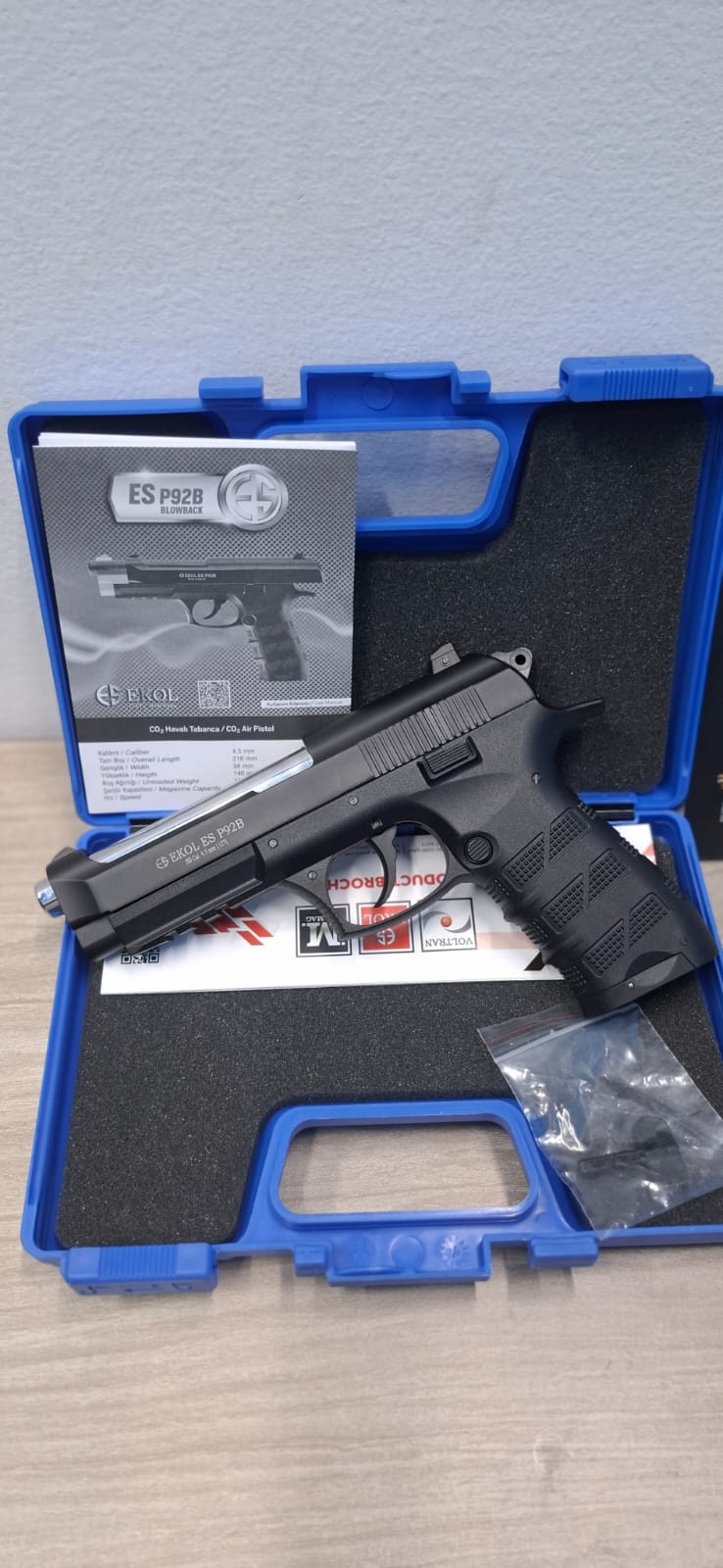 PISTOLA CO2 ES P92B