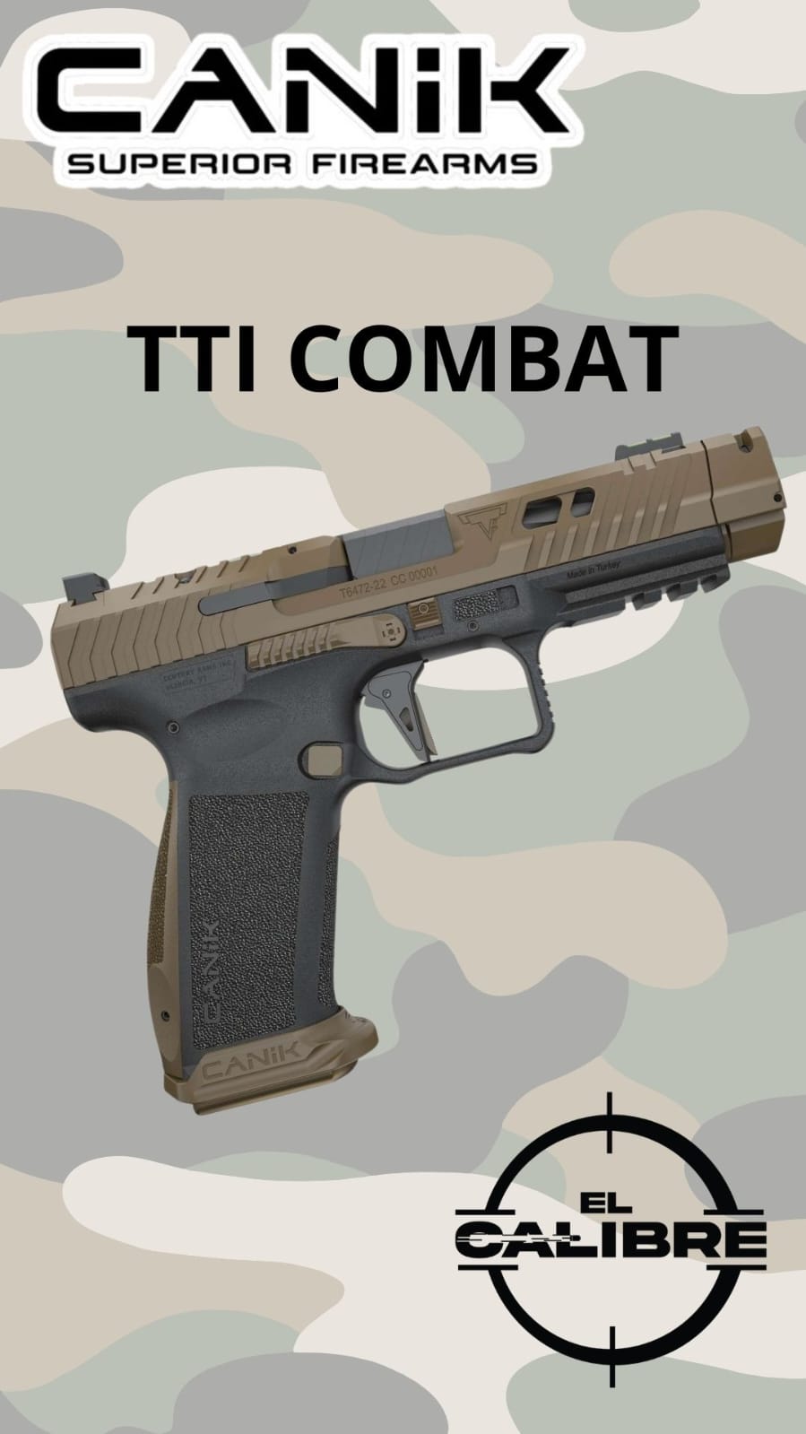 CANIK TTI COMBAT 9mm