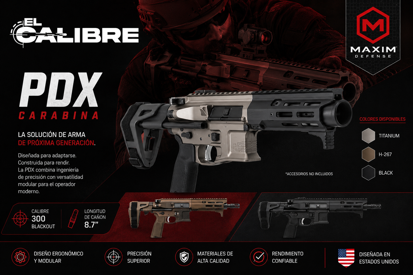 PDX Carabina .223